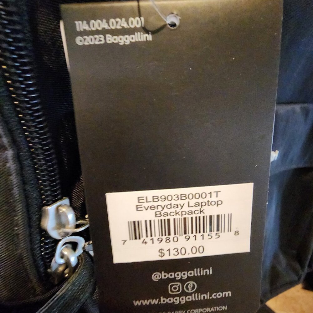 Baggallini Everyday Laptop Backpack Brand NEW with Tags RFID MSRP $130 NWT - Picture 10 of 12